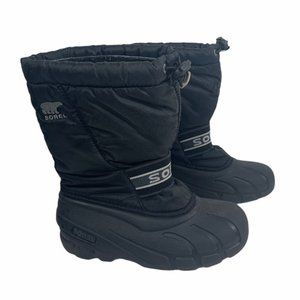 Sorel Black Insulated Winter Snow Boots